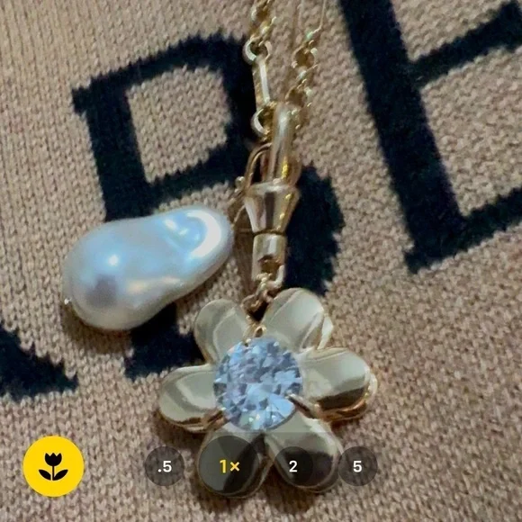 New - Anthropologie statement necklace - Picture 4 of 5